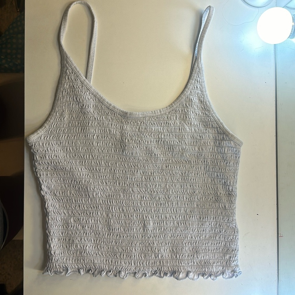 hollister crop tank top